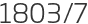 1803년7월
