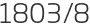 1803년8월