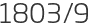 1803년9월
