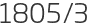 1805년3월