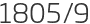 1805년9월