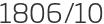 1806년10월