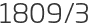 1809년3월