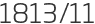 1813년11월