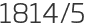 1814년5월