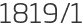 1819년1월
