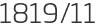 1819년11월
