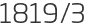 1819년3월