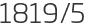 1819년5월