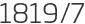1819년7월