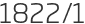 1822년1월