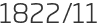 1822년11월