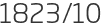 1823년10월