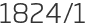 1824년1월