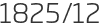 1825년12월