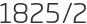 1825년2월