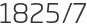 1825년7월