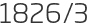 1826년3월