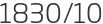 1830년10월