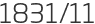 1831년11월