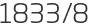 1833년8월