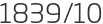 1839년10월