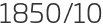 1850년10월