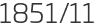 1851년11월