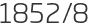 1852년8월