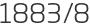 1883년8월