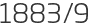 1883년9월