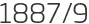 1887년9월