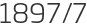 1897년7월