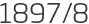 1897년8월