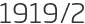 1919년2월