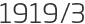 1919년3월