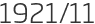 1921년11월