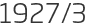 1927년3월