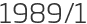 1989년1월
