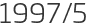 1997년5월