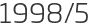 1998년5월
