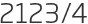 2123년4월