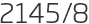 2145년8월