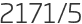 2171년5월