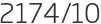 2174년10월