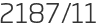 2187년11월