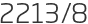 2213년8월
