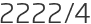 2222년4월