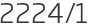 2224년1월