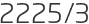 2225년3월